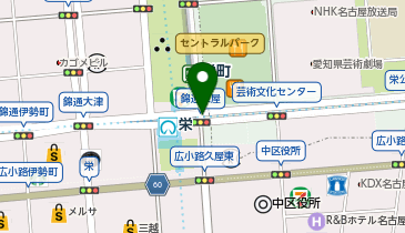 VIE DE FRANCE 栄地下店の地図画像