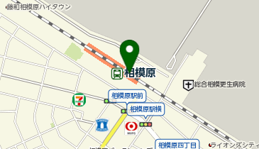 VIE DE FRANCE 相模原店の地図画像