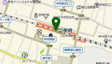 VIE DE FRANCE 甲府店の地図画像