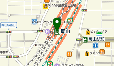 VIE DE FRANCE 岡山店の地図画像