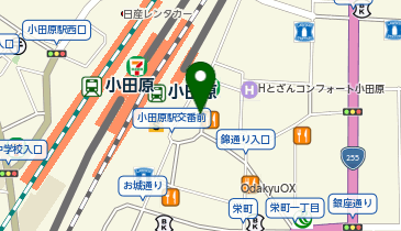 VIE DE FRANCE 小田原店の地図画像