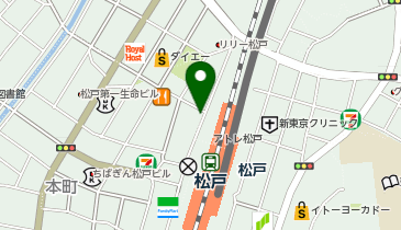 VIE DE FRANCE 松戸店の地図画像