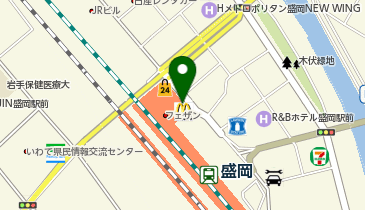 VIE DE FRANCE 盛岡店の地図画像