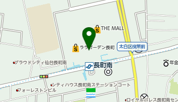 VIE DE FRANCE 長町店の地図画像