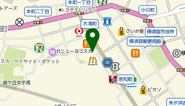 VIE DE FRANCE 横須賀中央店の地図画像