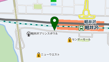 Delifrance 軽井沢店の地図画像