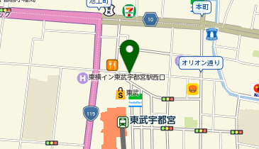 VIE DE FRANCE 宇都宮店の地図画像