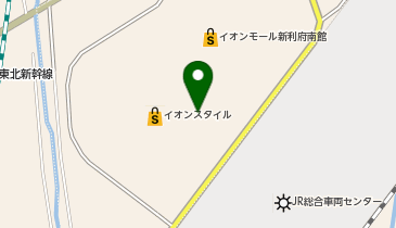 メガネの愛眼 イオンモール利府店の地図画像
