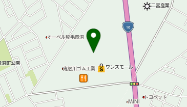 メガネの愛眼 ワンズモール千葉長沼店の地図画像