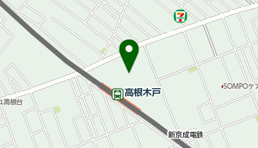 メガネの愛眼 イオン高根木戸店の地図画像