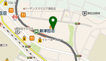 メガネの愛眼 イオンモール津田沼店の地図画像