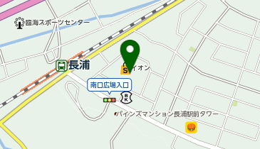 メガネの愛眼 長浦店の地図画像