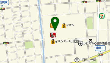 メガネの愛眼 イオンモール川口前川店の地図画像