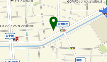 メガネの愛眼 名城本店の地図画像