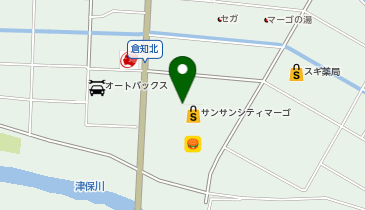 メガネの愛眼 関店の地図画像