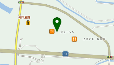 メガネの愛眼 イオンモール草津店の地図画像