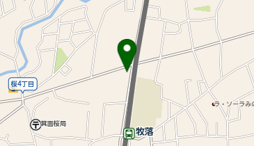 メガネの愛眼 箕面牧落店の地図画像