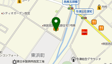 メガネの愛眼 そよら西宮今津店(ダイエー西宮店から屋号変更)の地図画像