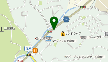 メガネの愛眼 東香里店の地図画像