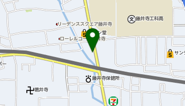 メガネの愛眼 藤井寺店の地図画像