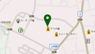 メガネの愛眼 アリオ鳳店の地図画像