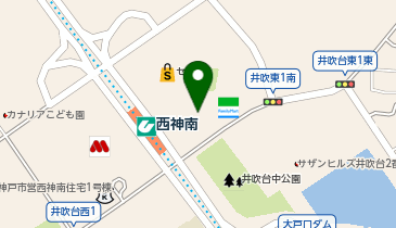 メガネの愛眼 西神南店の地図画像