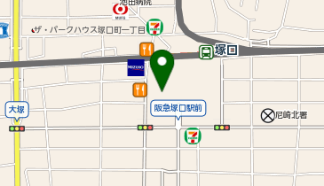 メガネの愛眼 SOCOLA塚口店の地図画像