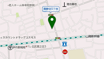 メガネの愛眼 伊丹野間店の地図画像