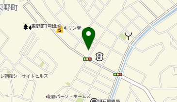 メガネの愛眼 朝霧店の地図画像