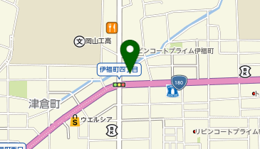 メガネの愛眼 伊福店の地図画像