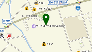 メガネの愛眼 イオンモール新居浜店の地図画像