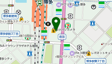 メガネの愛眼 ヨドバシ博多店の地図画像