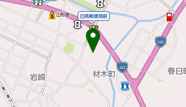 メガネの愛眼 日南店の地図画像