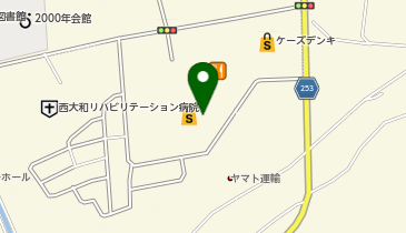 メガネの愛眼 ラスパ西大和店の地図画像