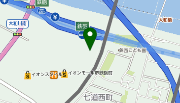 メガネの愛眼 SYZイオンモール堺鉄砲町店の地図画像