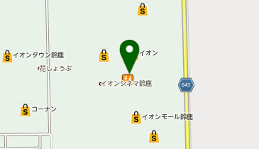 メガネの愛眼 SYZイオンモール鈴鹿店の地図画像