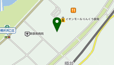 メガネの愛眼 SYZイオンモールりんくう泉南店の地図画像