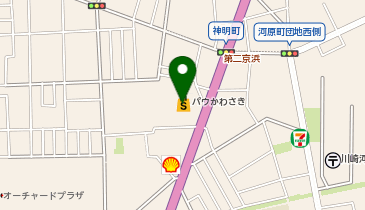 ペットショップCoo&RIKU パウ川崎店の地図画像