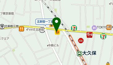 ペットショップCoo&RIKU 大久保店の地図画像
