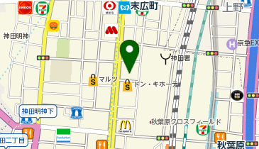 ペットショップCoo&RIKU 秋葉原店の地図画像