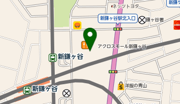 ペットショップCoo&RIKU アクロスモール新鎌ケ谷店の地図画像