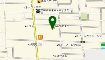 ペットショップCoo&RIKU 高知御座店の地図画像