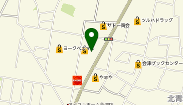 ペットショップCoo&RIKU 会津若松店の地図画像