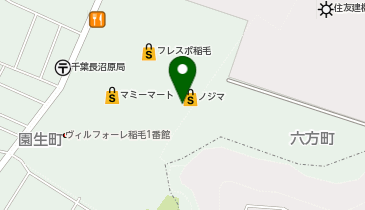 ペットショップCoo&RIKU フレスポ稲毛店の地図画像