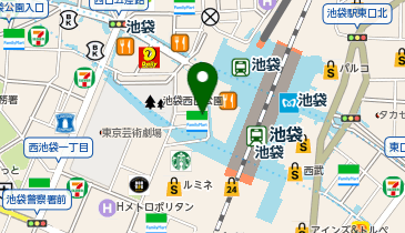 ペットショップCoo&RIKU 池袋西口店の地図画像
