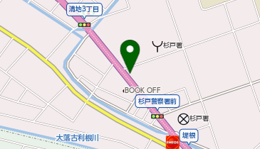 くるまやラーメン 杉戸店の地図画像