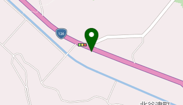 くるまやラーメン 北谷津店の地図画像