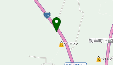 くるまやラーメン 三戸店の地図画像