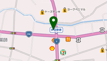 くるまやラーメン 築館店の地図画像