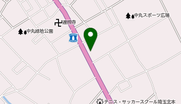 くるまやラーメン 北本店の地図画像